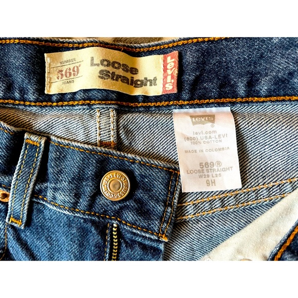 Levi’s Loose Fit Distresses Denim Shorts - Picture 3 of 4